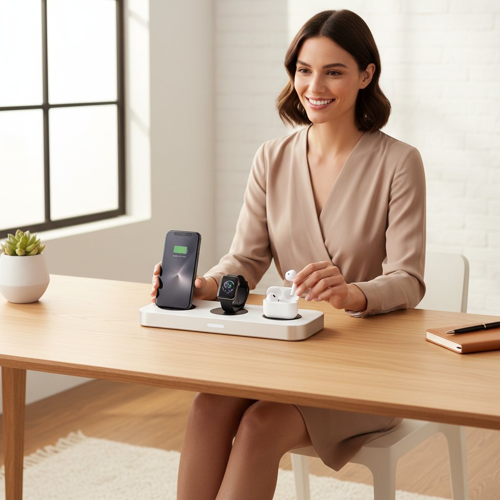 Wireless Charging Stations for Multi-Device Users