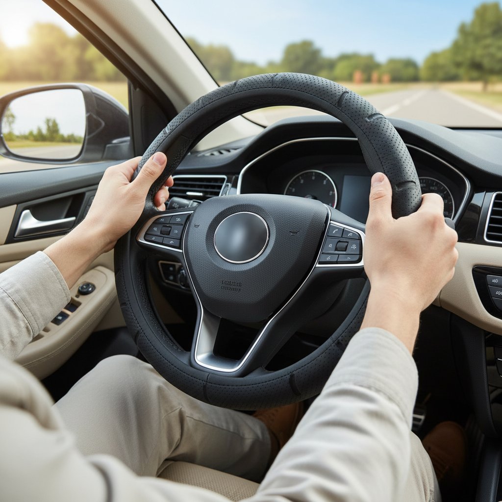 Steering Wheel Covers With Enhanced Grip
