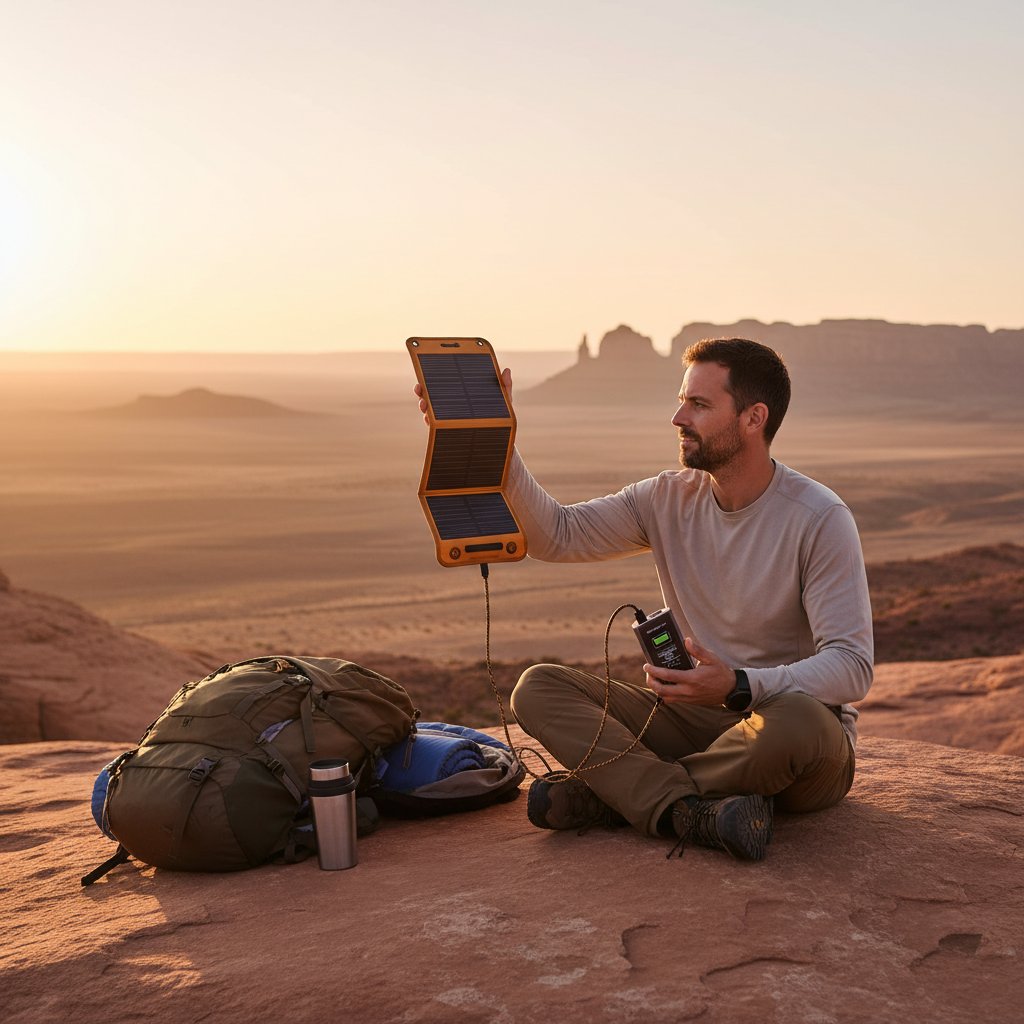 Solar-Powered Chargers for Off-Grid Travel