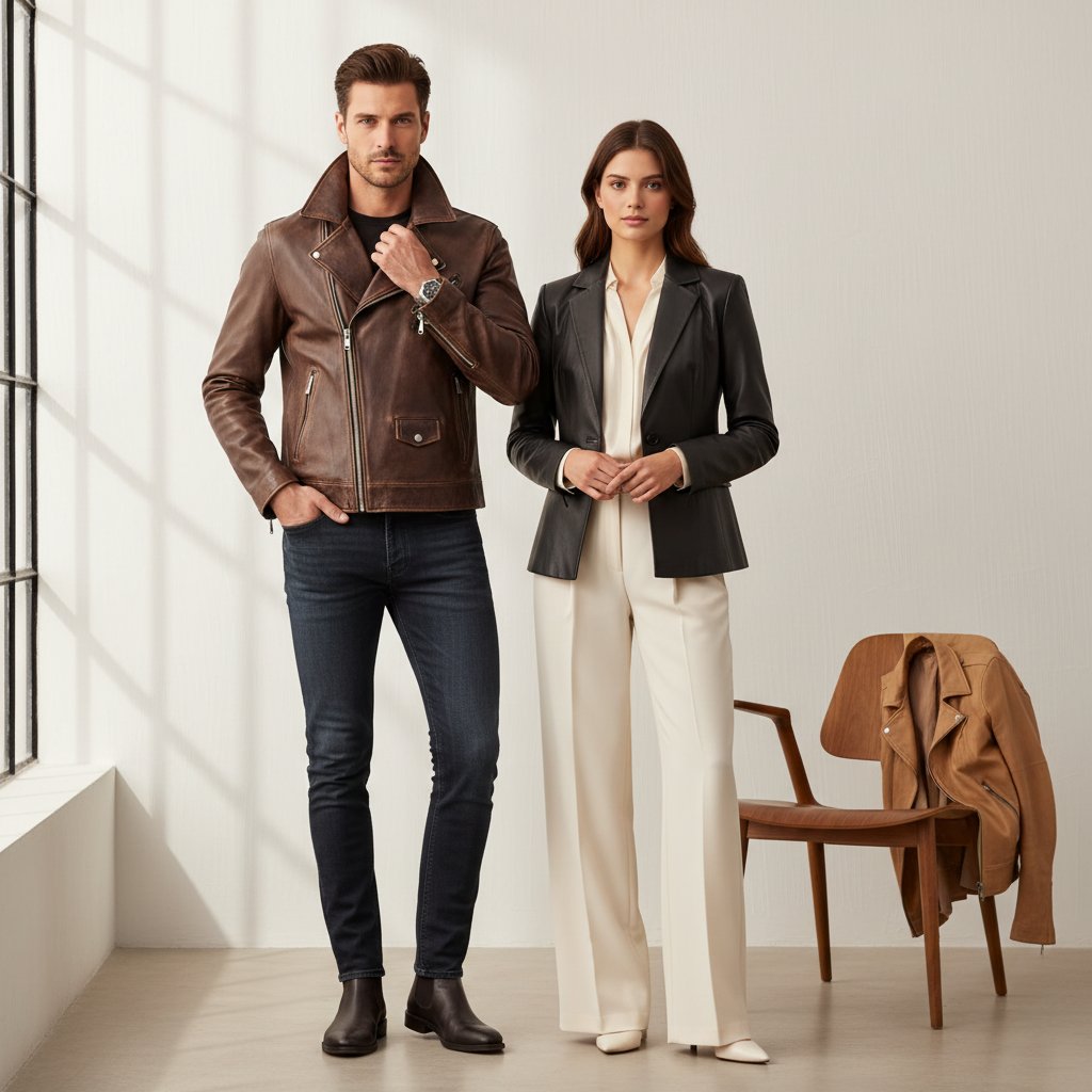 Classic Leather Jackets With Modern Cuts